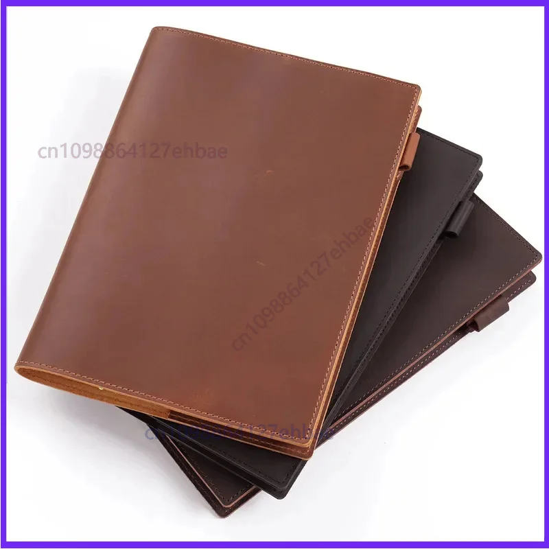 Leather Work Diary Covers - 빈티지 스타일의 가죽 B5 사이즈 일기장