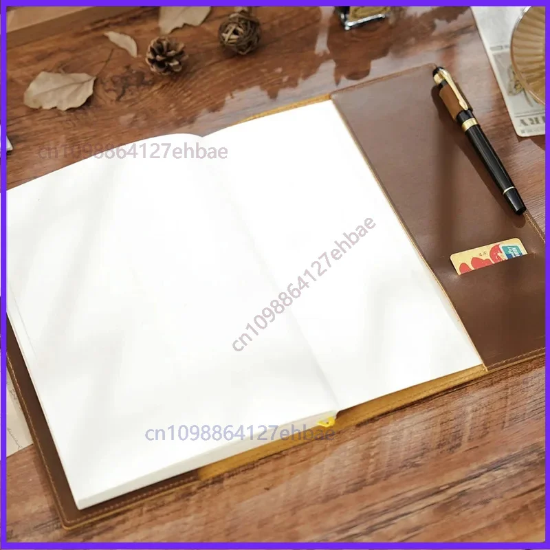 빈티지 스타일의 가죽 B5 사이즈 일기장 커버, 대형  - Leather Work Diary Covers 리뷰 및 가격