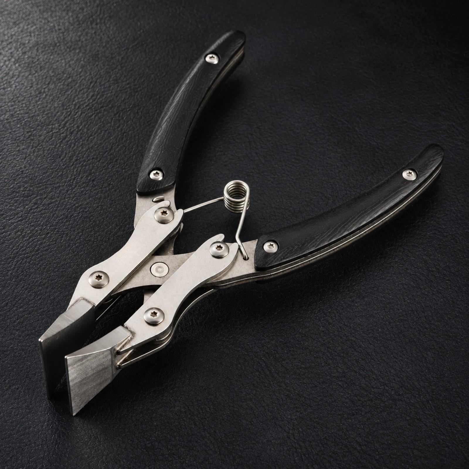 전문가용 가죽 엣지 플라이어, 스테인리스 스틸 재질의  - Leatherwork Hand Press 리뷰 및 가격