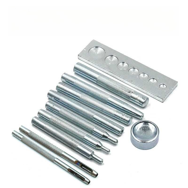 11개 스냅 리벳 고정 버튼 설치 도구 키트 - DIY - Rivet Setter Tool 리뷰 및 가격