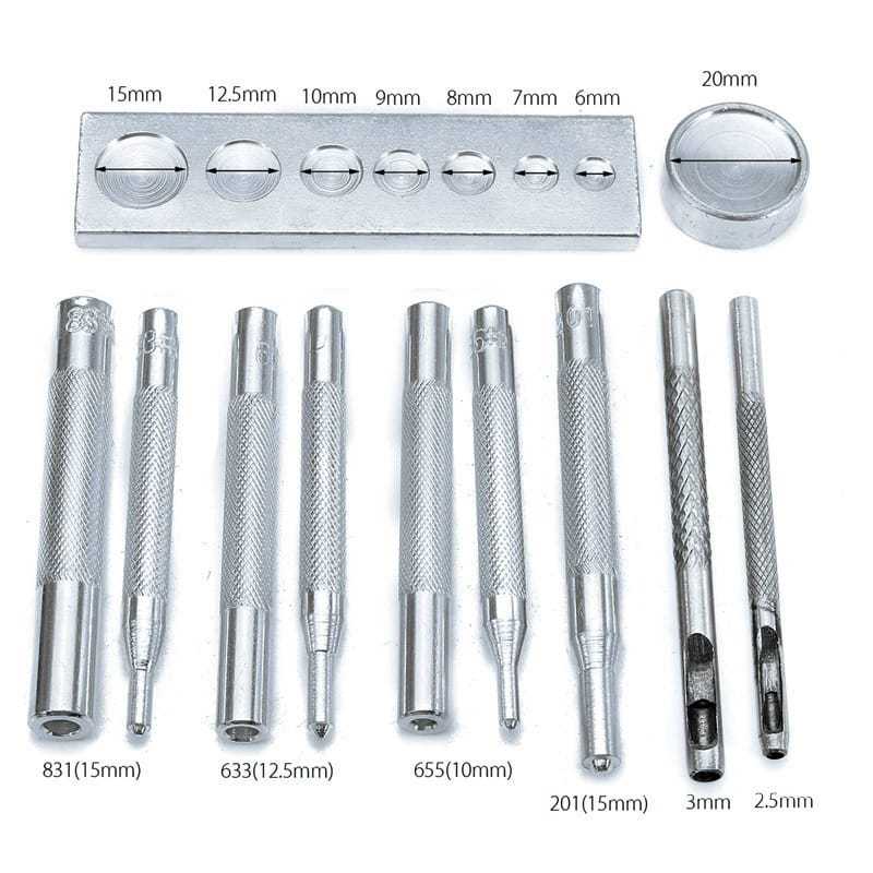 11개 스냅 리벳 고정 버튼 설치 도구 키트 - DIY - Rivet Setter Tool 리뷰 및 가격