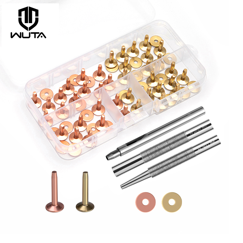WUTA 43 Pcs 순수 구리 리벳 및 Burrs,  - Rivet Setter Tool 리뷰 및 가격