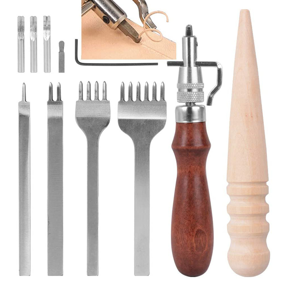 7 in 1 조절식 가죽 공예 그루버, DIY 수제 가 - Groover Stitching Tool 리뷰 및 가격