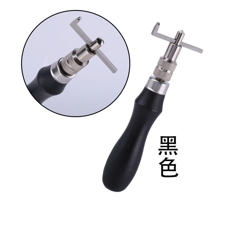 조절 가능한 가죽 가장자리 스티칭 홈 파기 도구, 가죽 - Groover Stitching Tool 리뷰 및 가격