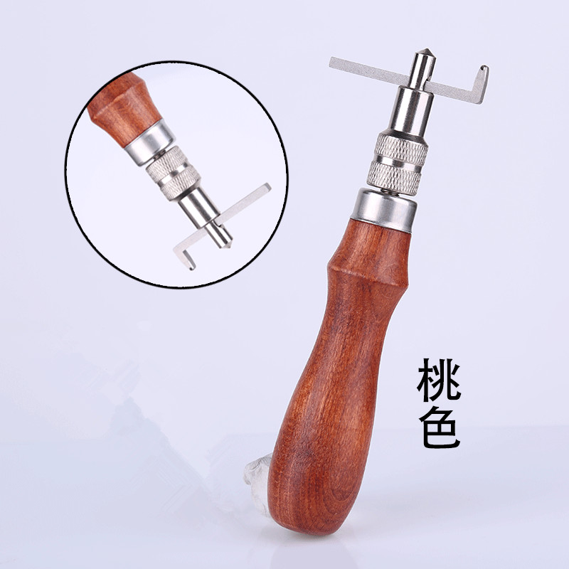 조절 가능한 가죽 가장자리 스티칭 홈 파기 도구, 가죽 - Groover Stitching Tool 리뷰 및 가격