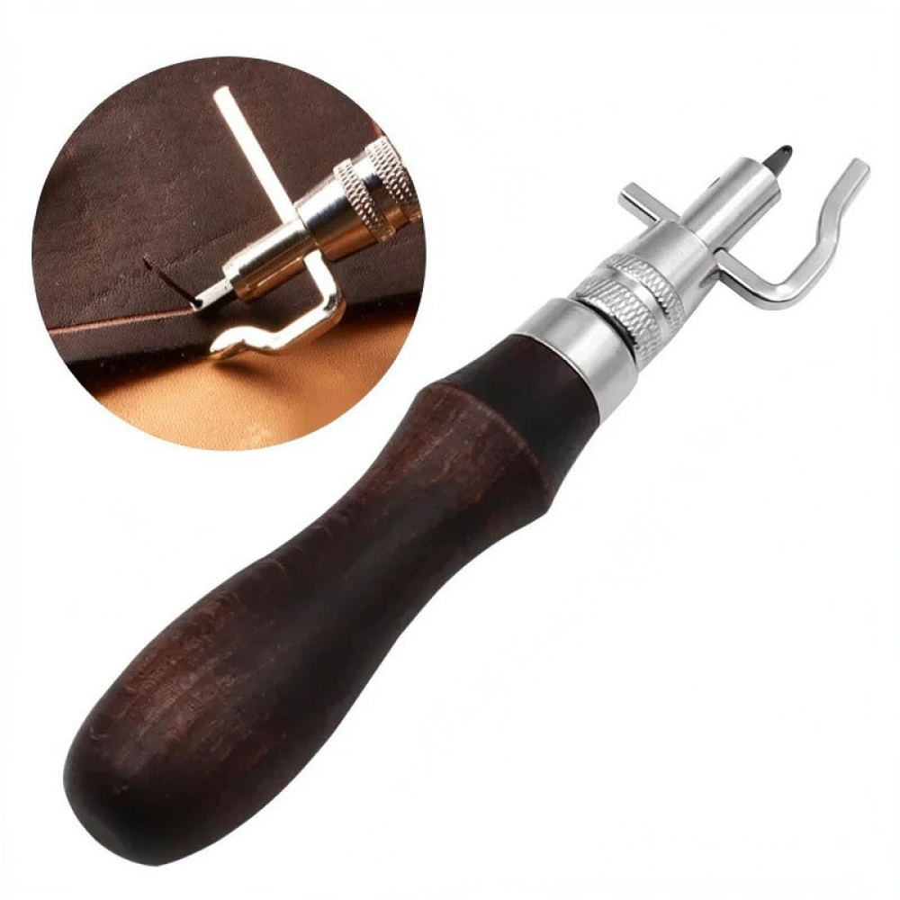 수동 가죽 스티칭 홈 파기 도구 세트, 가장자리 접기  - Groover Stitching Tool 리뷰 및 가격