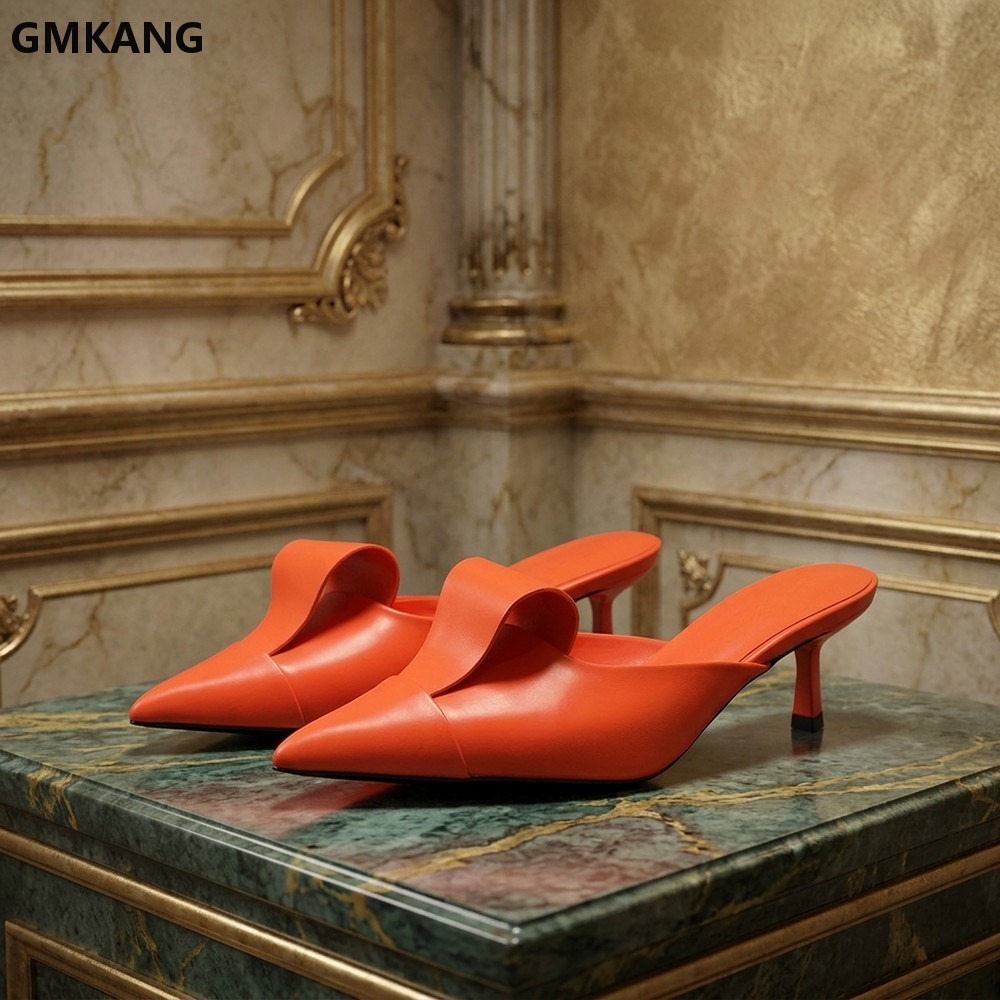 여성용 포인티드 토 미드 힐 메리 제인 슈즈, 미니멀리 - Leatherwork Designs 리뷰 및 가격