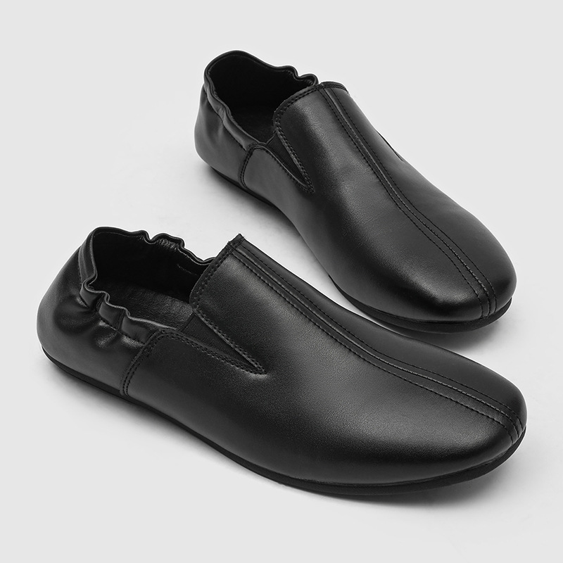 브랜드 남성 캐주얼 신발 슬립온 플랫 로퍼 가죽 고급  - Leatherwork Designs 리뷰 및 가격