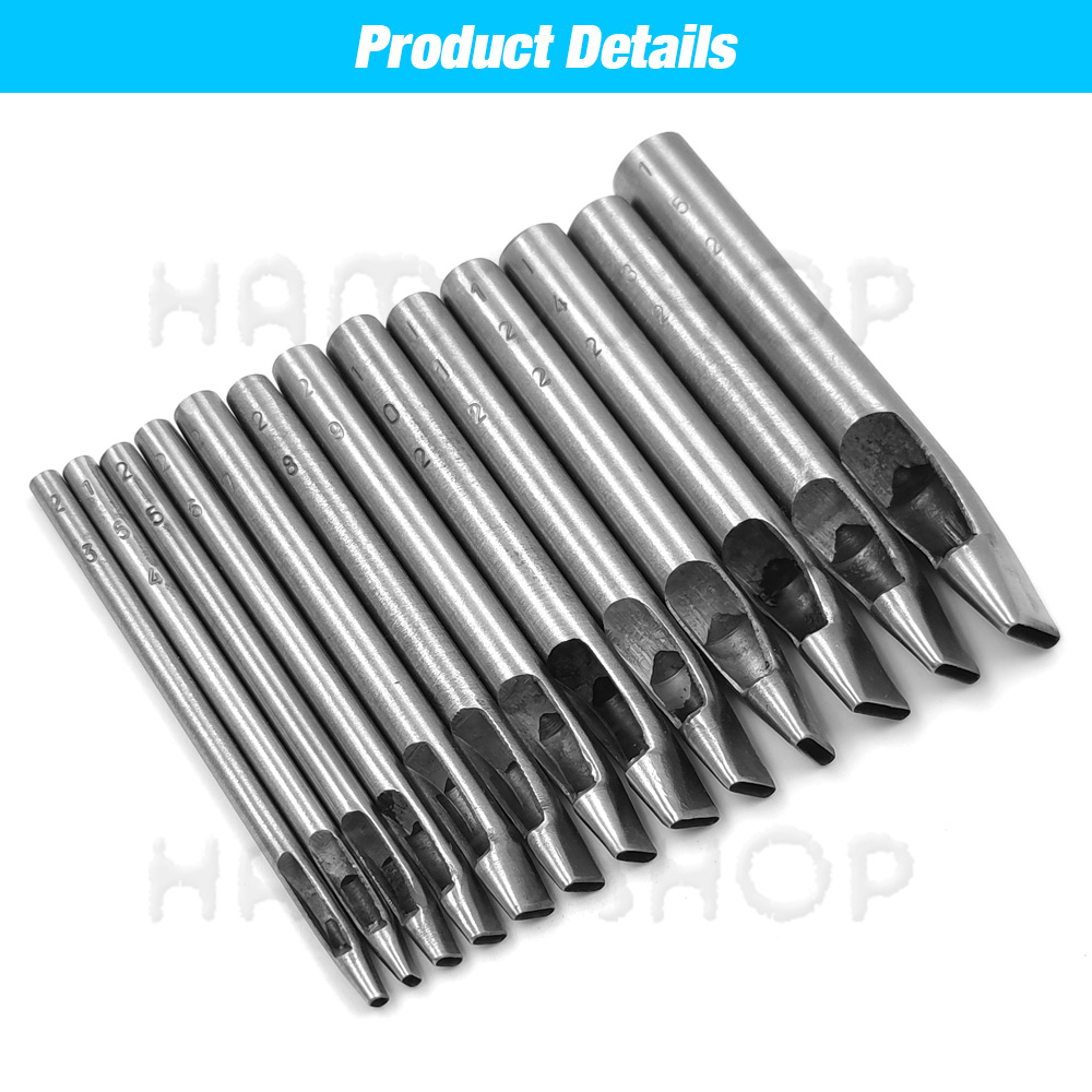 2mm/3mm 폭 가죽 타원형 구멍 펀치 가죽 도구 스 - Rivet Setter Tool 리뷰 및 가격